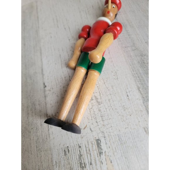Vintage Pinocchio adjustable jointed doll figure - Picture 6 of 9
